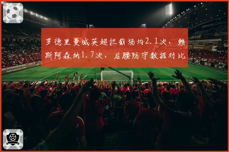 罗德里曼城英超拦截场均2.1次，赖斯阿森纳1.7次，后腰防守数据对比