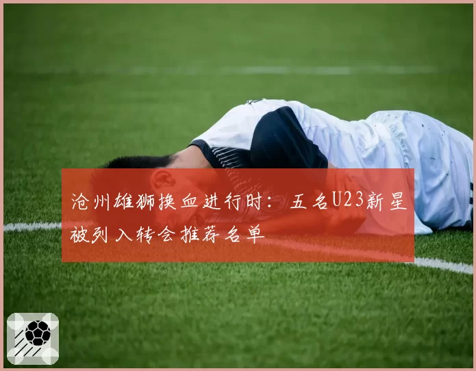 沧州雄狮换血进行时:五名U23新星被列入转会推荐名单