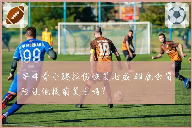 字母哥小腿拉伤恢复七成 雄鹿会冒险让他提前复出吗？